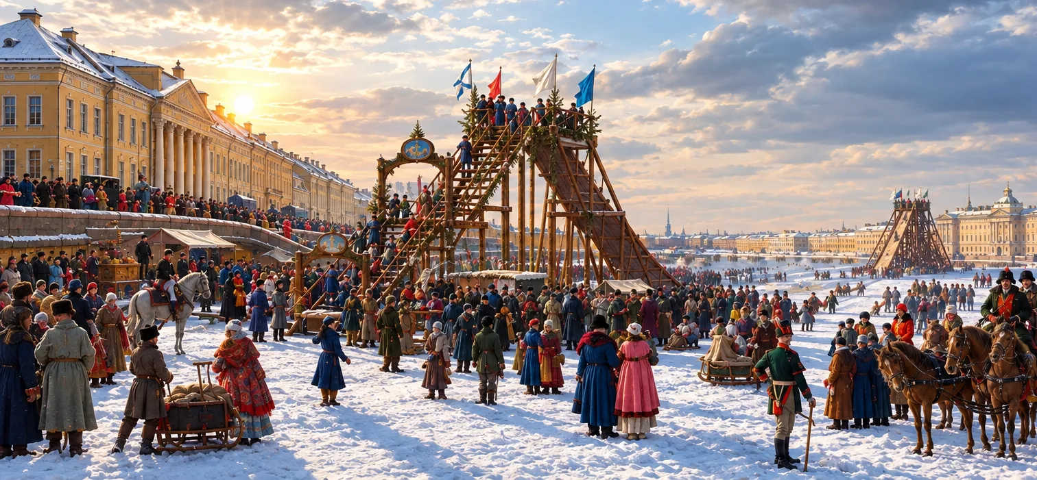 Новогодняя VR-экскурсия: праздничный Петербург и катальные горы